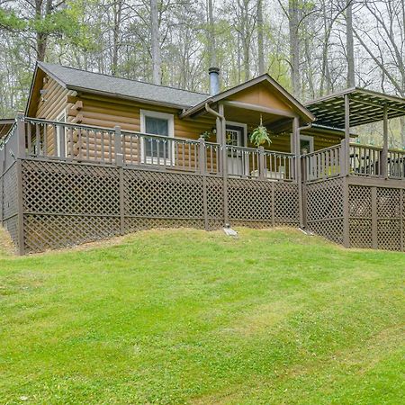 Smoky Mountain Cozy Cove Cabin Deck And Fire Pit! Cosby Εξωτερικό φωτογραφία