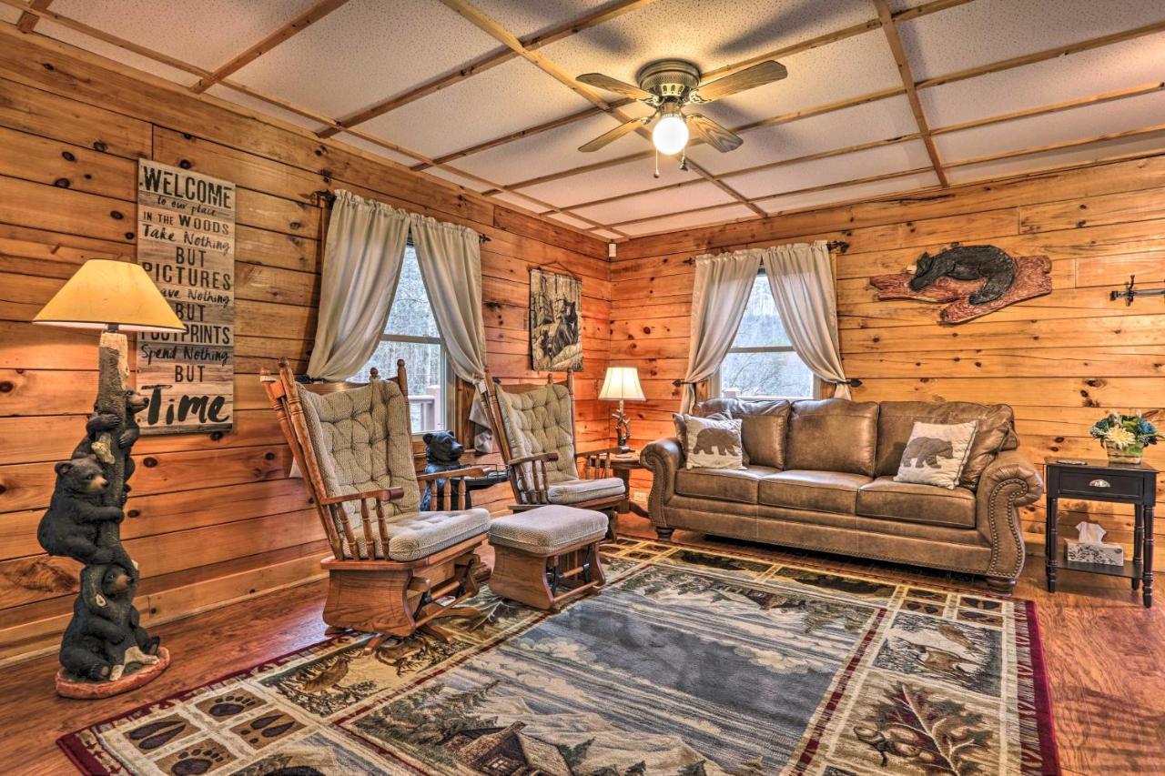 Smoky Mountain Cozy Cove Cabin Deck And Fire Pit! Cosby Εξωτερικό φωτογραφία