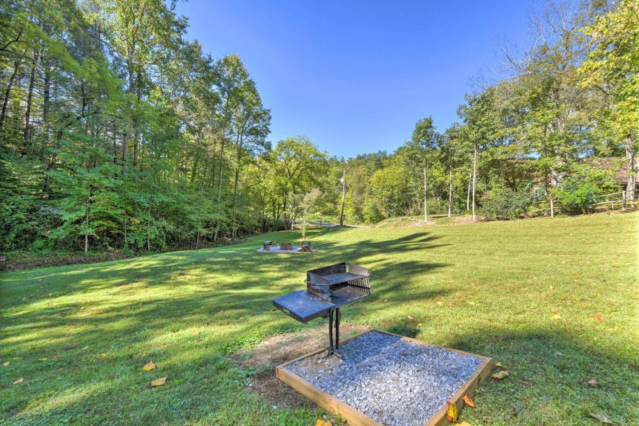 Smoky Mountain Cozy Cove Cabin Deck And Fire Pit! Cosby Εξωτερικό φωτογραφία